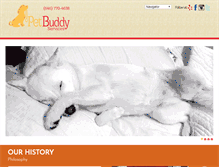 Tablet Screenshot of petbuddyservices.com